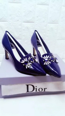 DIOR Shallow mouth kitten heel Shoes Women--007